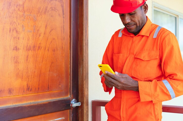 black-professional-technician-is-resting-using-cell-phone_531091-1221 black-professional-technician-is-resting-using-cell-phone_531091-1221